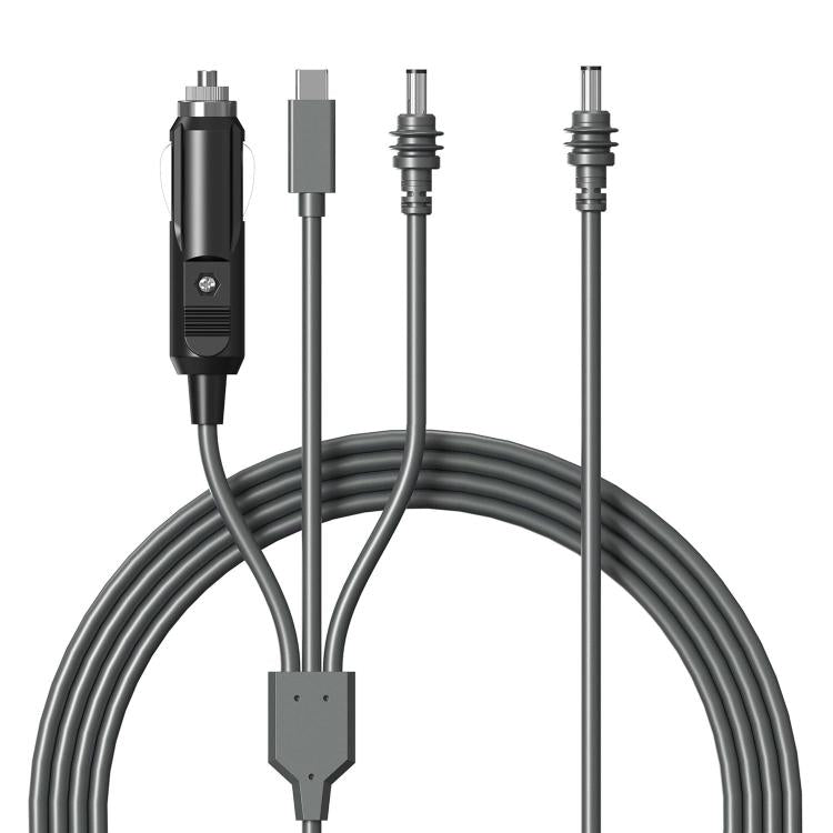 3 in 1 Mini Car DC Charger Power Cord, 3m