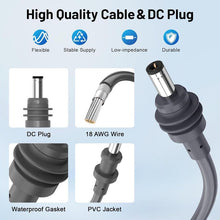 Load image into Gallery viewer, 3 in 1 Mini Car DC Charger Power Cord, 3m