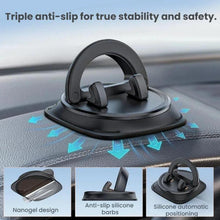 Load image into Gallery viewer, Car Dashboard Navigation Phone Anti-slip Mat Clip-on Mounting Bracket
