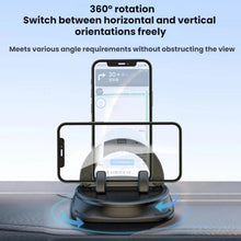 Load image into Gallery viewer, Car Dashboard Navigation Phone Anti-slip Mat Clip-on Mounting Bracket