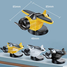 Load image into Gallery viewer, Automatic Rotating Car Dashboard Decorative Solar-Powered Airplane Ornament
