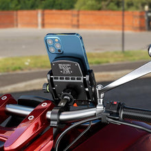 Load image into Gallery viewer, Kewig M9-S 15W Motorcycle Wireless Charging Phone Mount IP66 Waterproof Phone Stand