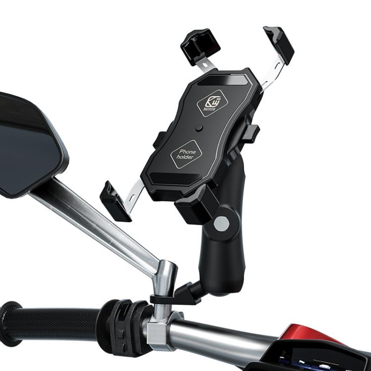 Motorcycle Elevated Phone Holder Bicycle Navigation Phone Holder Base, Kewig M11-C1, Kewig M11-C2