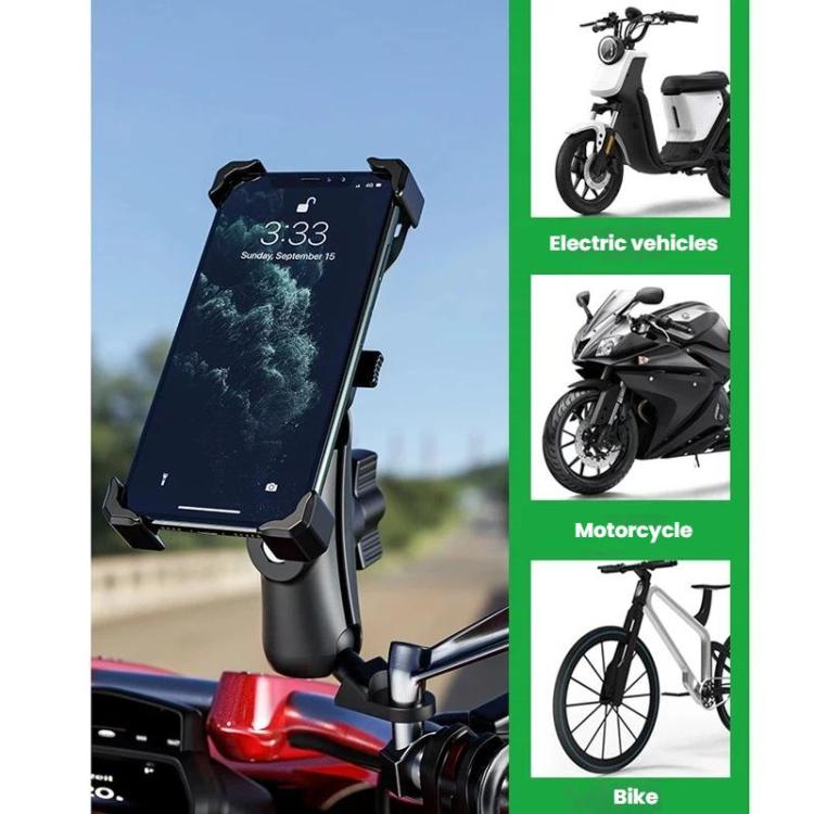 Motorcycle Elevated Phone Holder Bicycle Navigation Phone Holder Base, Kewig M11-C1, Kewig M11-C2