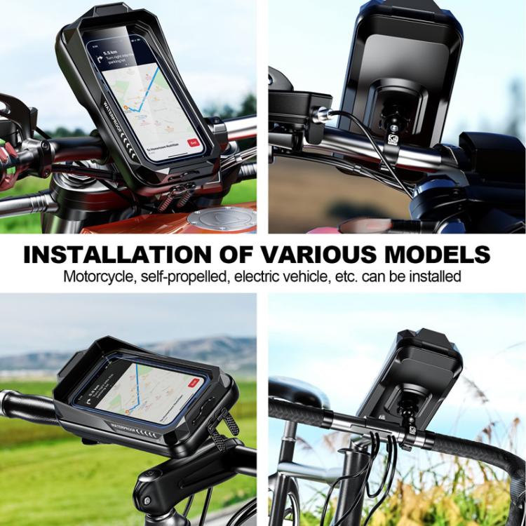 Outdoor Cycling Phone Rainproof Bag Touch-Screen Compatible Phone Waterproof Mount, M30-A