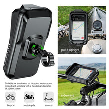 Load image into Gallery viewer, Outdoor Cycling Phone Rainproof Bag Touch-Screen Compatible Phone Waterproof Mount, M30-A