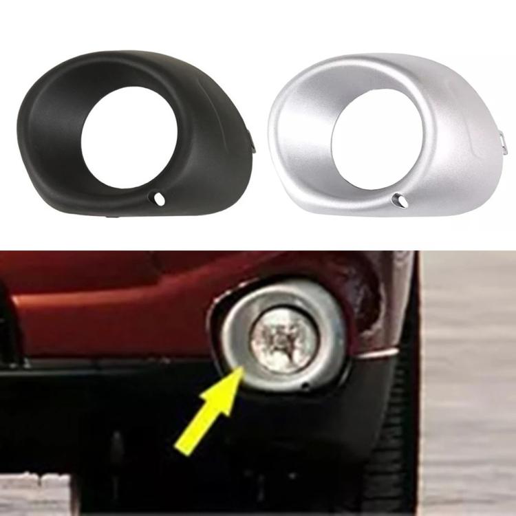 Car Fog Light Bezel For Mitsubishi Outlander 2013-2015, Black Left, Black Right, Silver Left, Silver Right