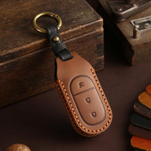 Load image into Gallery viewer, For Leapmotor C11 / S01 / C01 Hallmo Genuine Leather Car Key Cover