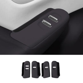 For Leapmotor B10 Left-Hand Drive Glass Lift Panel Silicone Anti-Slip Protection Pad
