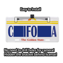 Load image into Gallery viewer, Universal US-standard License Plate Bracket Reversing Cameras Metal Bracket