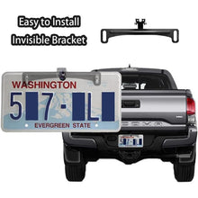 Load image into Gallery viewer, Universal US-standard License Plate Bracket Reversing Cameras Metal Bracket