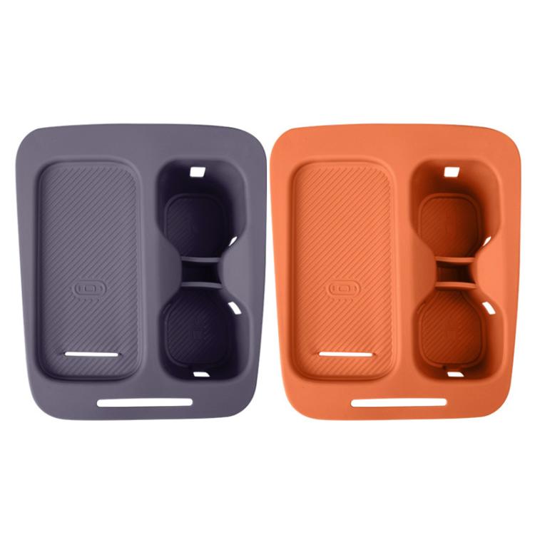 For 2026 Leapmotor C10 Wireless Charging Silicone Cup Protector Mat
