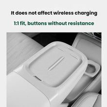 Load image into Gallery viewer, For 2025 Leapmotor B10 Center Console Wireless Charging Silicone Protective Anti-Slip Mat, Purple Half-coverage, Purple Full-coverage, Gray Half-coverage, Gray Full-coverage