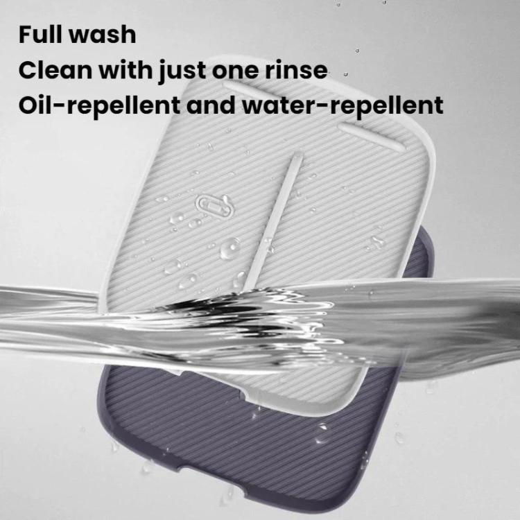 For 2025 Leapmotor B10 Center Console Wireless Charging Silicone Protective Anti-Slip Mat, Purple Half-coverage, Purple Full-coverage, Gray Half-coverage, Gray Full-coverage