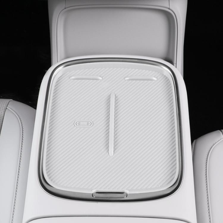 For 2025 Leapmotor B10 Center Console Wireless Charging Silicone Protective Anti-Slip Mat, Purple Half-coverage, Purple Full-coverage, Gray Half-coverage, Gray Full-coverage