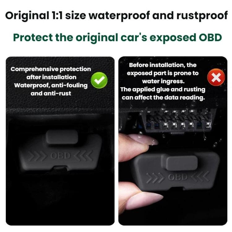 For Leapmotor B10 Silicone OBD Interface Dust Protective Cover