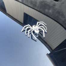 Load image into Gallery viewer, 2pcs General Car Metallic Spider Emblem 3D Car Decorative Sticker, Metallic Spider