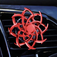Load image into Gallery viewer, Car Air Vent Ornament With Fragrance Pads Rotating Snowflake Spider Automotive Decoration, Spider Red, Spider Sliver, Spider Blue, Spider Purple, Snowflake Red, Snowflake Sliver, Snowflake Blue, Snowflake Purple