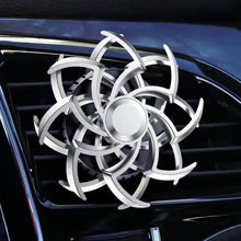 Load image into Gallery viewer, Car Air Vent Ornament With Fragrance Pads Rotating Snowflake Spider Automotive Decoration, Spider Red, Spider Sliver, Spider Blue, Spider Purple, Snowflake Red, Snowflake Sliver, Snowflake Blue, Snowflake Purple