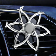 Load image into Gallery viewer, Car Air Vent Ornament With Fragrance Pads Rotating Snowflake Spider Automotive Decoration, Spider Red, Spider Sliver, Spider Blue, Spider Purple, Snowflake Red, Snowflake Sliver, Snowflake Blue, Snowflake Purple