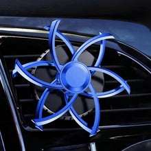 Load image into Gallery viewer, Car Air Vent Ornament With Fragrance Pads Rotating Snowflake Spider Automotive Decoration, Spider Red, Spider Sliver, Spider Blue, Spider Purple, Snowflake Red, Snowflake Sliver, Snowflake Blue, Snowflake Purple
