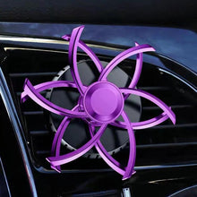 Load image into Gallery viewer, Car Air Vent Ornament With Fragrance Pads Rotating Snowflake Spider Automotive Decoration, Spider Red, Spider Sliver, Spider Blue, Spider Purple, Snowflake Red, Snowflake Sliver, Snowflake Blue, Snowflake Purple