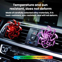 Load image into Gallery viewer, Car Air Vent Ornament With Fragrance Pads Rotating Snowflake Spider Automotive Decoration, Spider Red, Spider Sliver, Spider Blue, Spider Purple, Snowflake Red, Snowflake Sliver, Snowflake Blue, Snowflake Purple