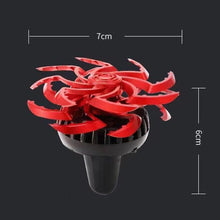Load image into Gallery viewer, Car Air Vent Ornament With Fragrance Pads Rotating Snowflake Spider Automotive Decoration, Spider Red, Spider Sliver, Spider Blue, Spider Purple, Snowflake Red, Snowflake Sliver, Snowflake Blue, Snowflake Purple
