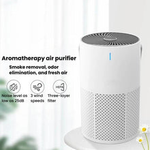 Load image into Gallery viewer, K802-1 Home Touch-Control Air Purifier With Low Noise &amp; LED Light Odor-Eliminating Aromatherapy Air Freshener, K802-1