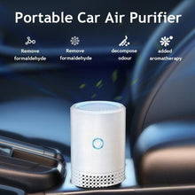 Load image into Gallery viewer, GL-608 Car Portable Rechargeable Air Purifier Negative Ion Air Cleaner For Formaldehyde Secondhand Smoke, GL-608