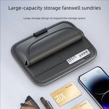 Load image into Gallery viewer, Universal Large-Capacity Sun Visor Organizer For Cars Multi-Functional Eyeglass Clip &amp; Ticket/Card Storage Bag