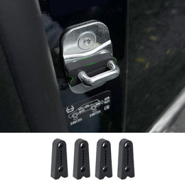 4pcs General Car Door Lock Buckle Buffer Anti-Collision Pad Automotive Door Noise-Reducing Silicone Protector