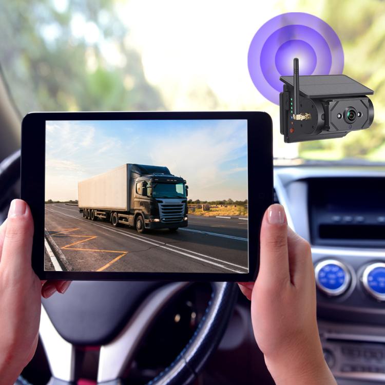 Wireless WIFI Magnetic Solar-powered Car Recorder Reversing HD Camera, F25