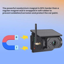 Load image into Gallery viewer, Wireless WIFI Magnetic Solar-powered Car Recorder Reversing HD Camera, F25