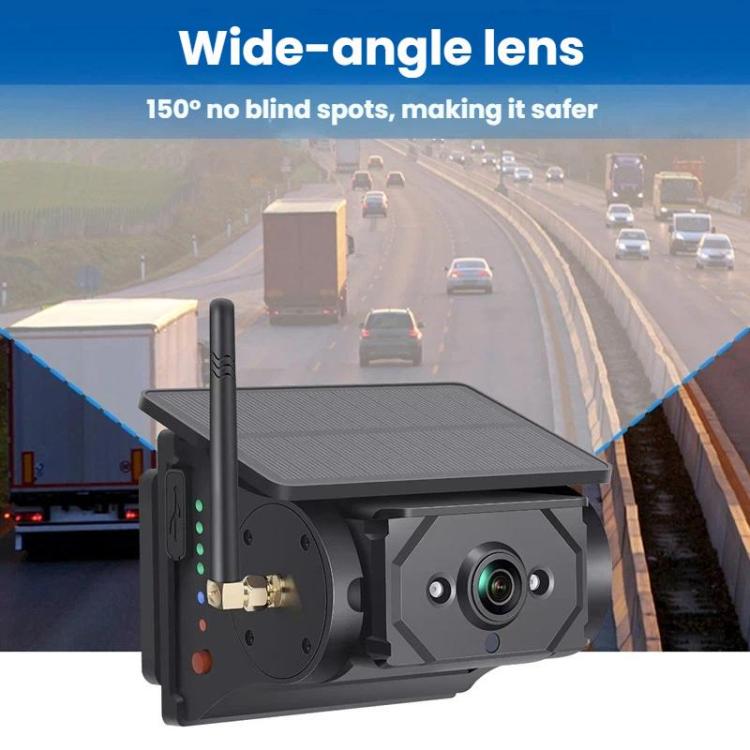 Wireless WIFI Magnetic Solar-powered Car Recorder Reversing HD Camera, F25