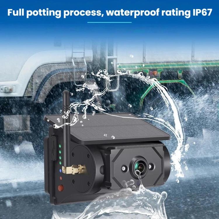Wireless WIFI Magnetic Solar-powered Car Recorder Reversing HD Camera, F25