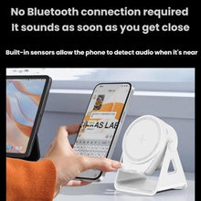 Load image into Gallery viewer, Multifunctional Wireless Sensor Speaker Rotating Phone Holder With RGB Lights