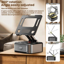 Load image into Gallery viewer, 3 in 1 Multifunctional Tablet/Phone Stand with Bluetooth Speaker, PK-05