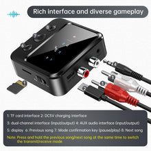 Load image into Gallery viewer, Bluetooth 5.4 Audio Transmitter/Receiver Adapter With TF Card Playback, C56
