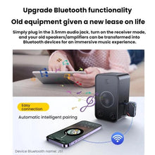 Load image into Gallery viewer, Bluetooth 5.4 Car AUX Music Audio Transmitter/Receiver, JS1