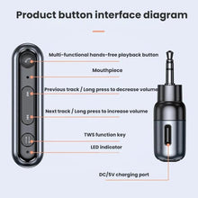 Load image into Gallery viewer, 3.5mm AUX Car Bluetooth Audio Adapter, C57
