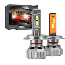 Load image into Gallery viewer, 2pcs/Pack 30W 3000LM IP68 Waterproof Automotive LED Headlights, A5 H7, A5 H4, A5 H11, A5 H1, A5 9005, A5 9006