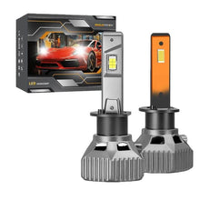 Load image into Gallery viewer, 2pcs/Pack 30W 3000LM IP68 Waterproof Automotive LED Headlights, A5 H7, A5 H4, A5 H11, A5 H1, A5 9005, A5 9006