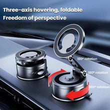 Load image into Gallery viewer, Car Rotating Folding Vacuum Suction Cup Magsafe Magnetic Phone Holder, D68