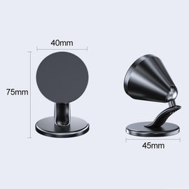 Car Dashboard Magnetic Navigation Folding Rotating Phone Holder, D63