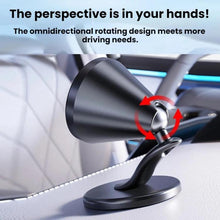 Load image into Gallery viewer, Car Dashboard Magnetic Navigation Folding Rotating Phone Holder, D63
