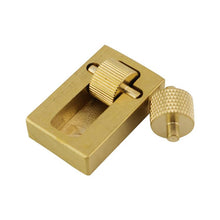 Load image into Gallery viewer, Mini Copper Edge Oil Box DIY Leather Tools