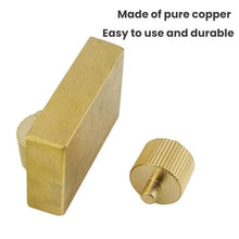 Load image into Gallery viewer, Mini Copper Edge Oil Box DIY Leather Tools