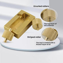 Load image into Gallery viewer, Mini Copper Edge Oil Box DIY Leather Tools