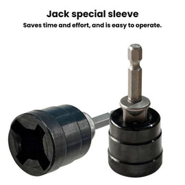 Labor-Saving Jack Socket For Electric Wrench Auxiliary Tire Removal Tool, Labor-Saving Jack Socket